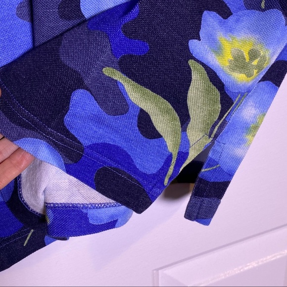 NWT Johnny Lambs Floral Camo Polo - Picture 5 of 7